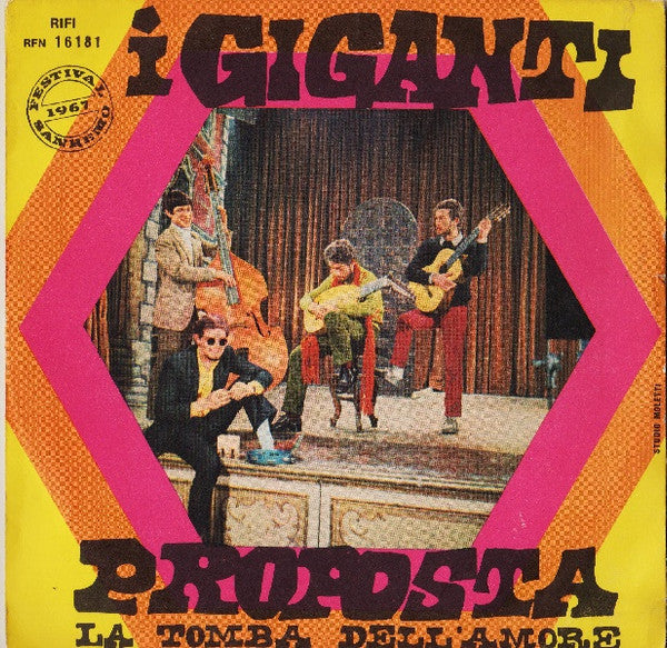 I Giganti : Proposta (7")