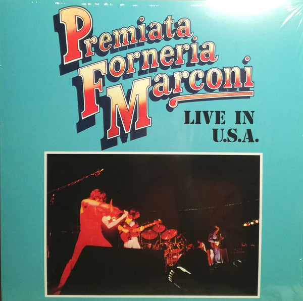 Premiata Forneria Marconi : Live In U.S.A. (LP, Album, RE, 180)