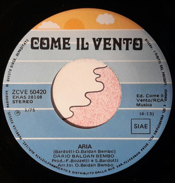 Dario Baldan Bembo : Aria (7")