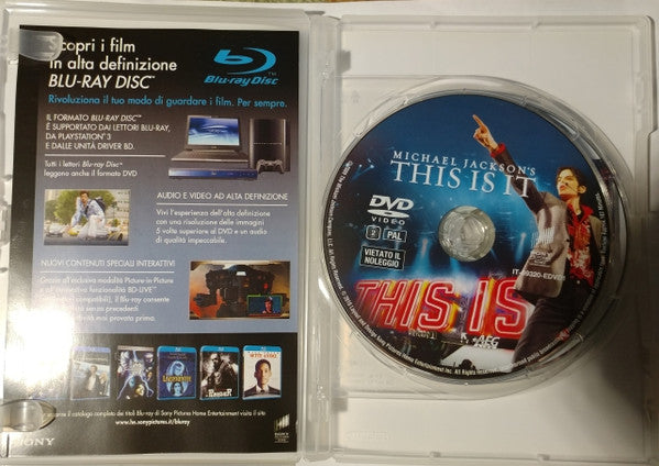 Michael Jackson : This Is It (DVD-V, PAL)