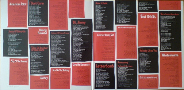 Green Day : American Idiot (2xLP, Album)
