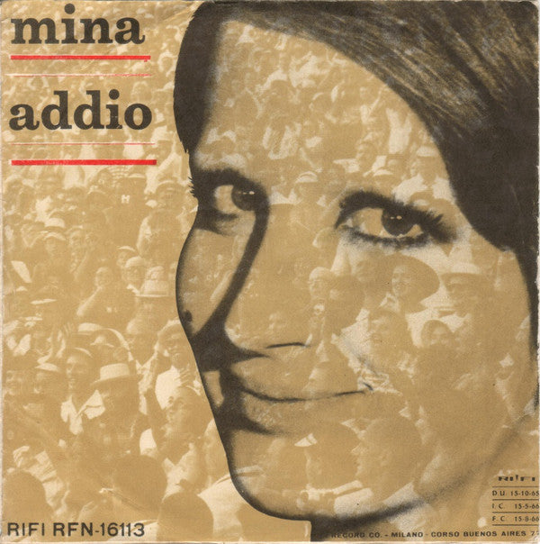 Mina (3) : Ora O Mai Più (7")