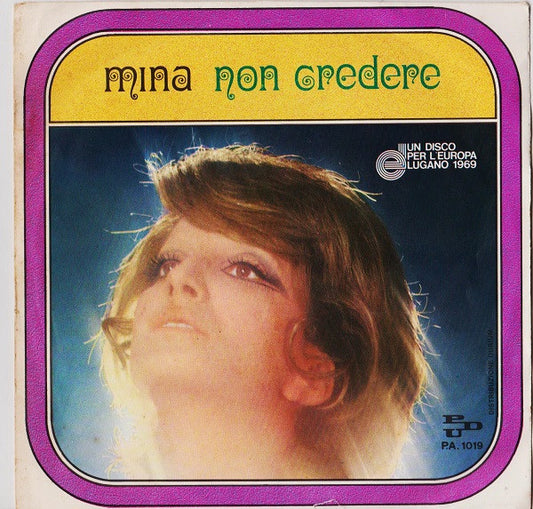 Mina (3) : Non Credere  (7", Single)