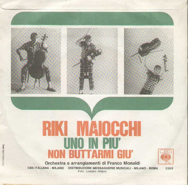 Riki Maiocchi* : Uno In Più  (7")