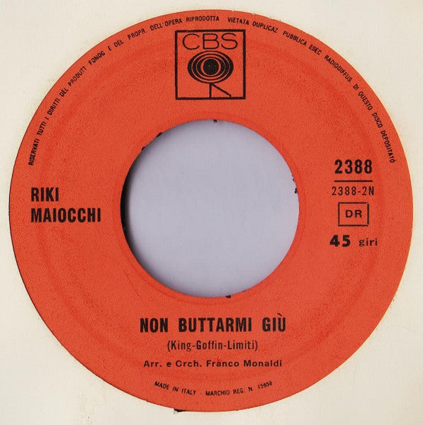 Riki Maiocchi* : Uno In Più  (7")
