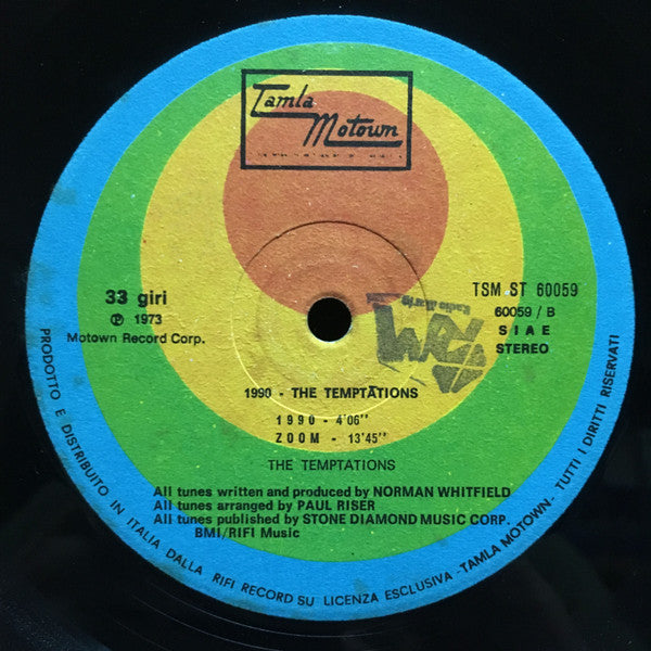 The Temptations : 1990 (LP, Album)
