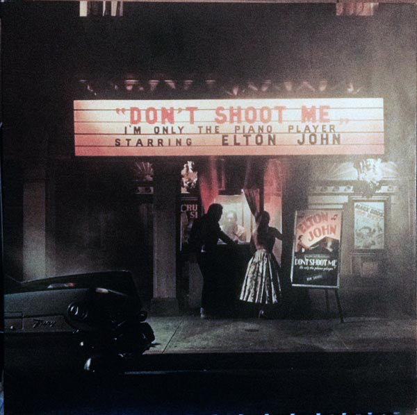 Elton John : Don't Shoot Me I'm Only The Piano Player (LP, Album, Gat)