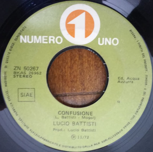 Lucio Battisti : Il Mio Canto Libero (7")