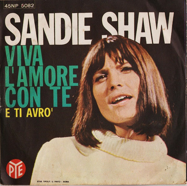 Sandie Shaw : E Ti Avrò  (7", Mono)