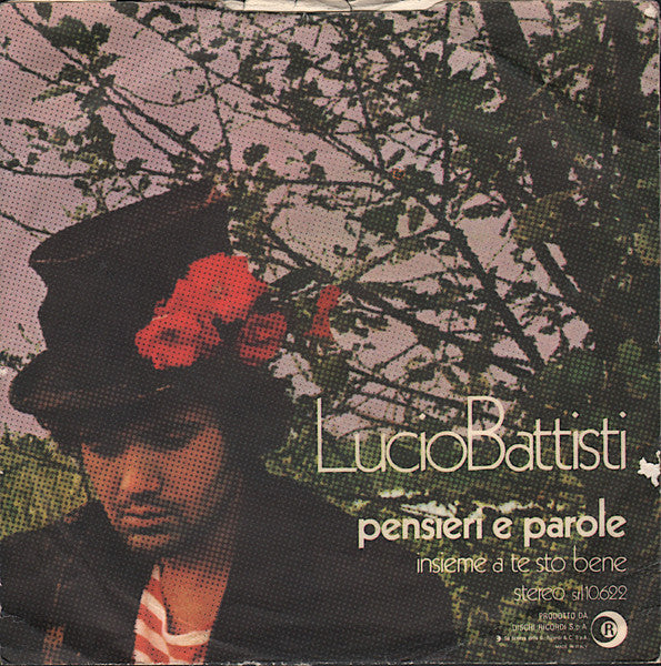 Lucio Battisti : Pensieri E Parole (7")