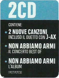 Ermal Meta : Non Abbiamo Armi Il Concerto (Best Of) (2xCD)