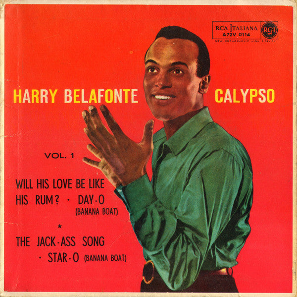 Harry Belafonte : Calypso Vol. 1 (7", EP)