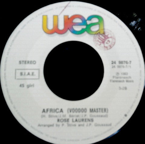 Rose Laurens : Africa (Voodoo Master) (7")