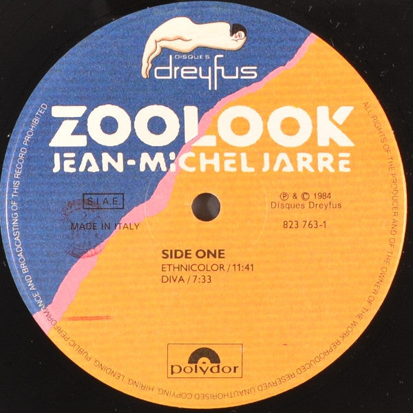 Jean-Michel Jarre : Zoolook (LP, Album)