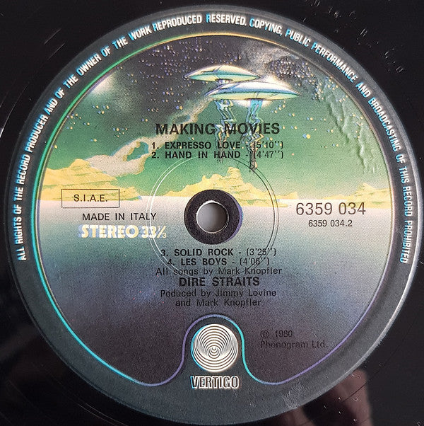 Dire Straits : Making Movies (LP, Album, Cat)