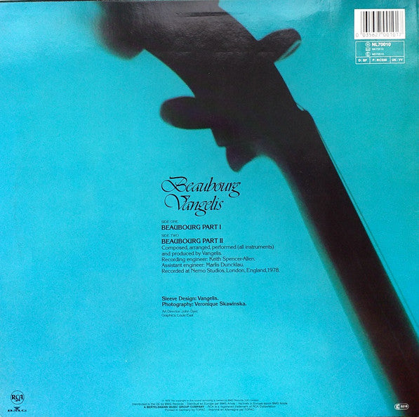 Vangelis : Beaubourg (LP, Album, RE, RP)
