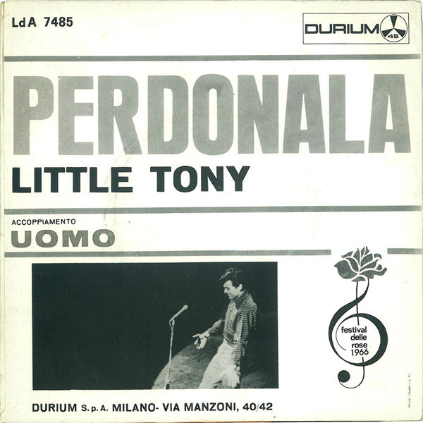 Little Tony : Perdonala  (7")