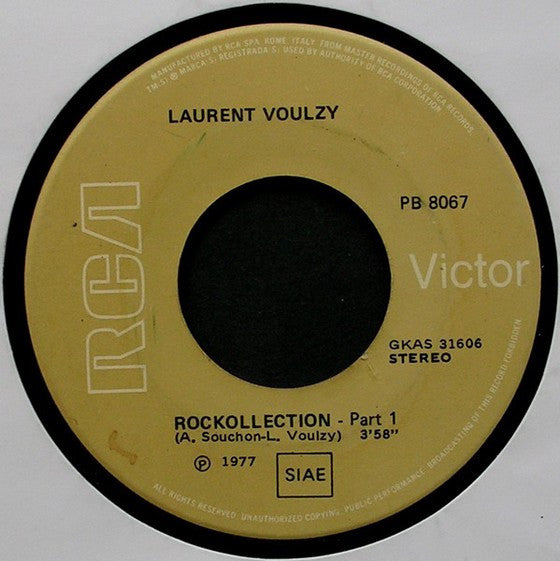 Laurent Voulzy : Rockollection (7")