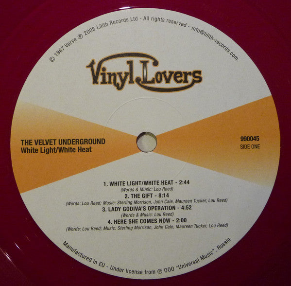 The Velvet Underground : White Light/White Heat (LP, Album, RE, S/Edition, Cle)