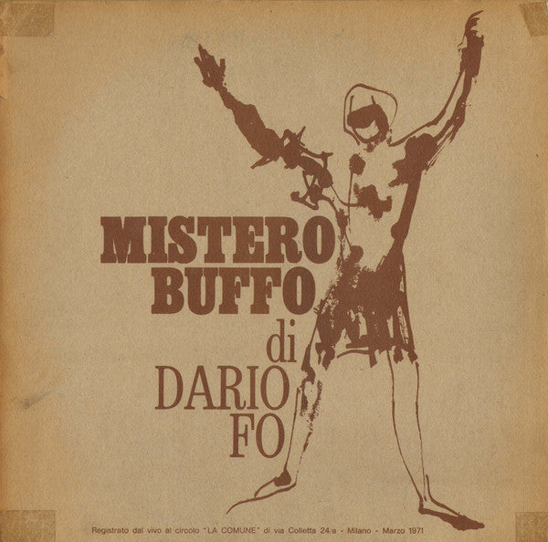 Collettivo Teatrale La Comune, Dario Fo : Mistero Buffo  Di Dario Fo (5xLP, Album + Box)