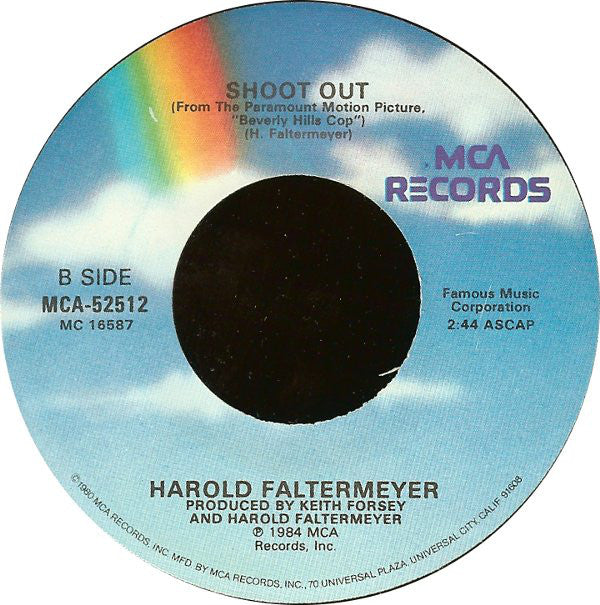 Glenn Frey / Harold Faltermeyer : The Heat Is On / Shoot Out (7", Single, Glo)