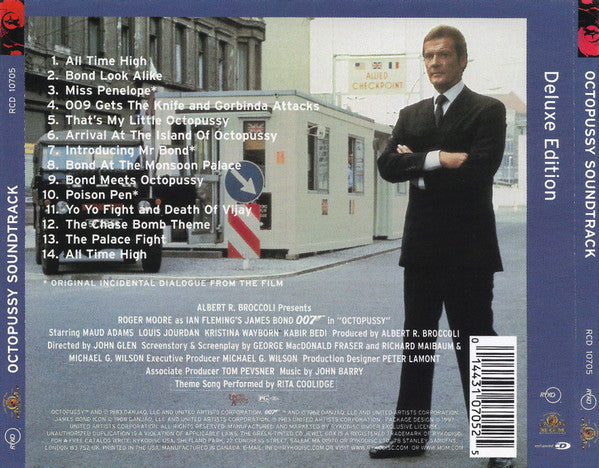 John Barry : Octopussy (Original MGM Motion Picture Soundtrack) (CD, Album, Dlx, Enh, RE, RM)