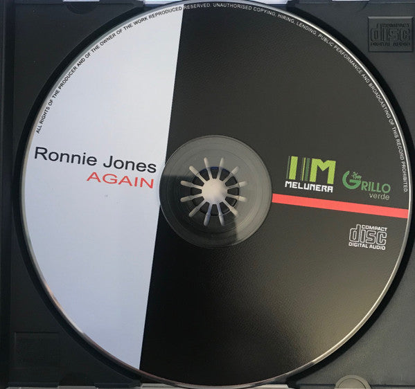 Ronnie Jones : Again (CD, Album)