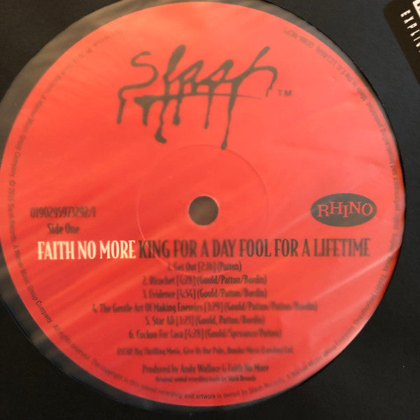 Faith No More : King For A Day Fool For A Lifetime (2xLP, Album, RE, RM, RP, Gat)