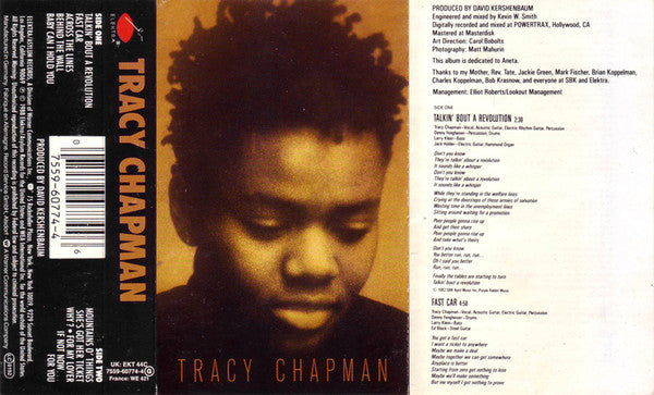 Tracy Chapman : Tracy Chapman (Cass, Album)