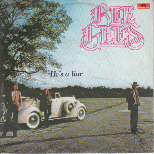Bee Gees : He's A Liar (7")