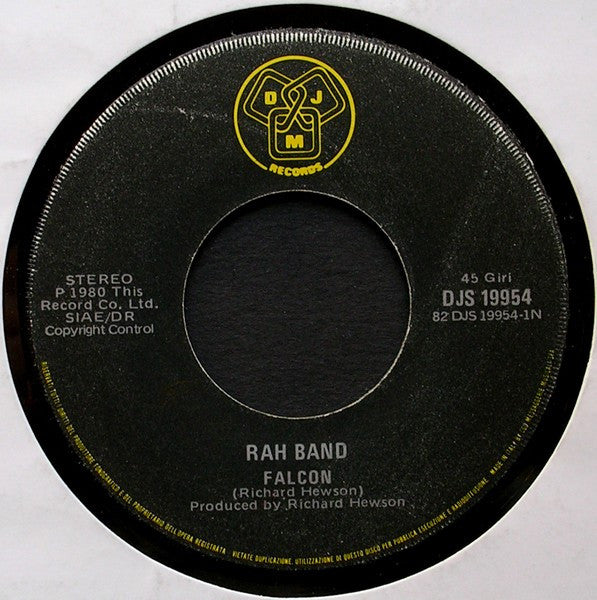 RAH Band : Falcon (7", Single)