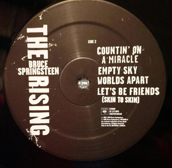Bruce Springsteen : The Rising (2xLP, Album, RE)