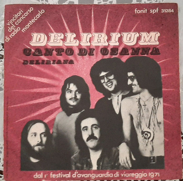 Delirium (5) : Canto Di Osanna  (7")