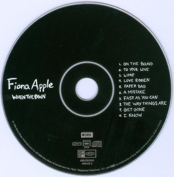 Fiona Apple : When The Pawn (CD, Album)