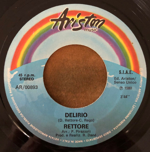 Rettore : Kobra / Delirio (7", Single)