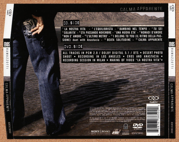 Eros Ramazzotti : Calma Apparente (Hybrid, DualDisc, Album, Multichannel)