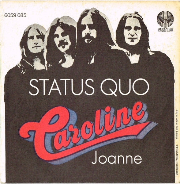 Status Quo : Caroline / Joanne (7", Single)