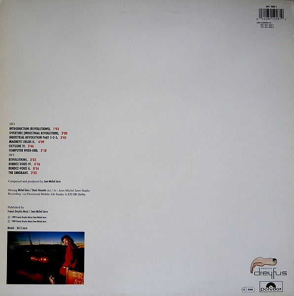 Jean-Michel Jarre : Live (LP, Album)