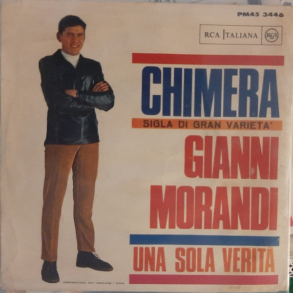 Gianni Morandi : Chimera (7", Mono)