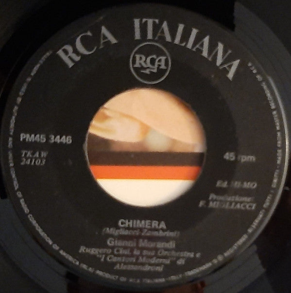 Gianni Morandi : Chimera (7", Mono)