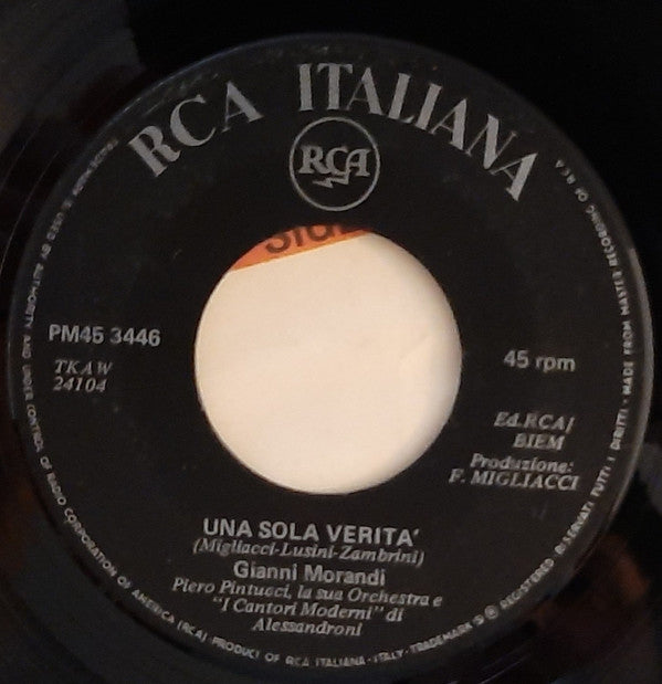Gianni Morandi : Chimera (7", Mono)