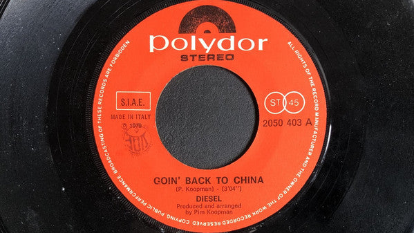 Diesel (5) : Sausolito Summernight / Goin' Back To China (7")