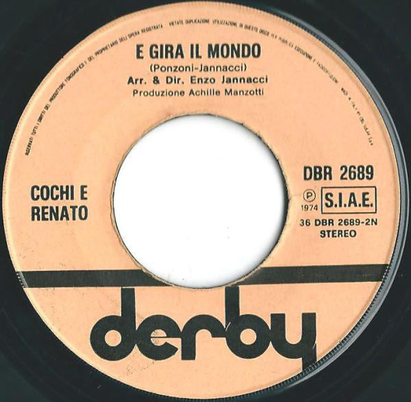 Cochi E Renato : E La Vita, La Vita  (7")
