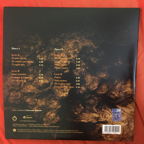 Cristiano Godano : Mi Ero Perso Il Cuore  (2xLP)
