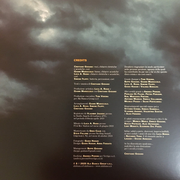 Cristiano Godano : Mi Ero Perso Il Cuore  (2xLP)