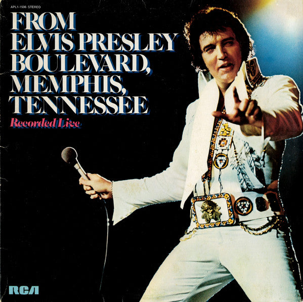 Elvis Presley : From Elvis Presley Boulevard, Memphis, Tennessee (LP, Album)