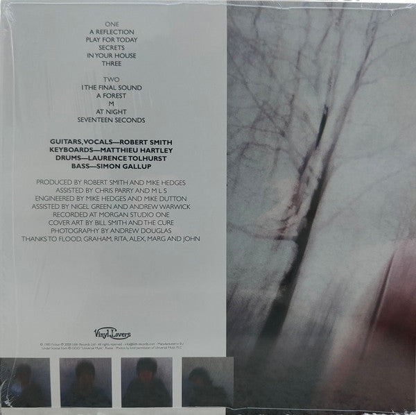 The Cure : Seventeen Seconds (LP, Album, RE, RM, Whi)