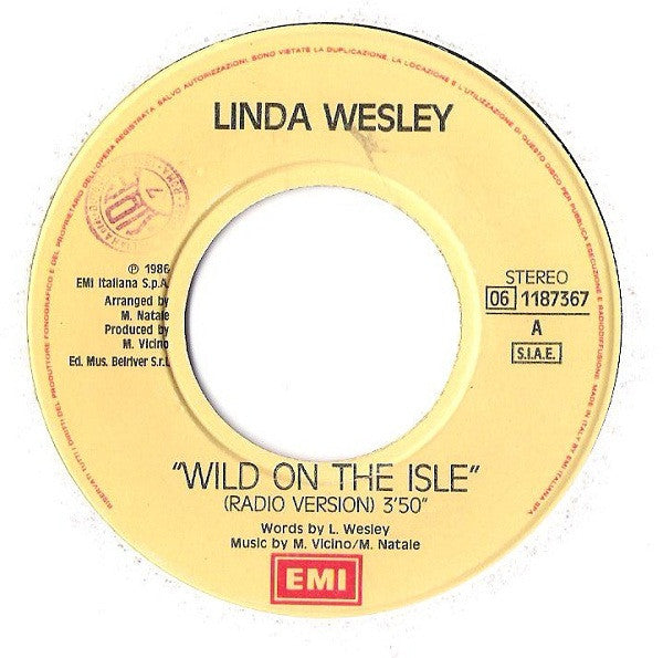 Linda Wesley : Wild On The Isle (7")