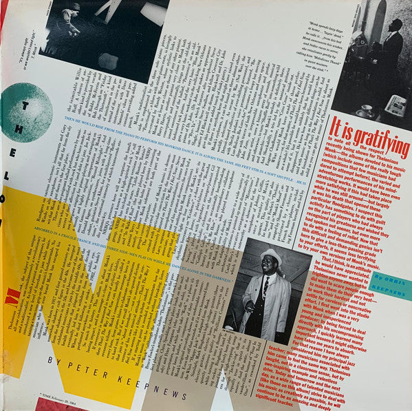 Various : That's The Way I Feel Now - A Tribute To Thelonious Monk  (2xLP, Album, Ind)