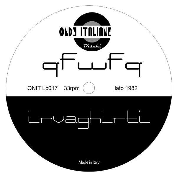 Qfwfq : Invaghirti (LP, Ltd, Num, RM)